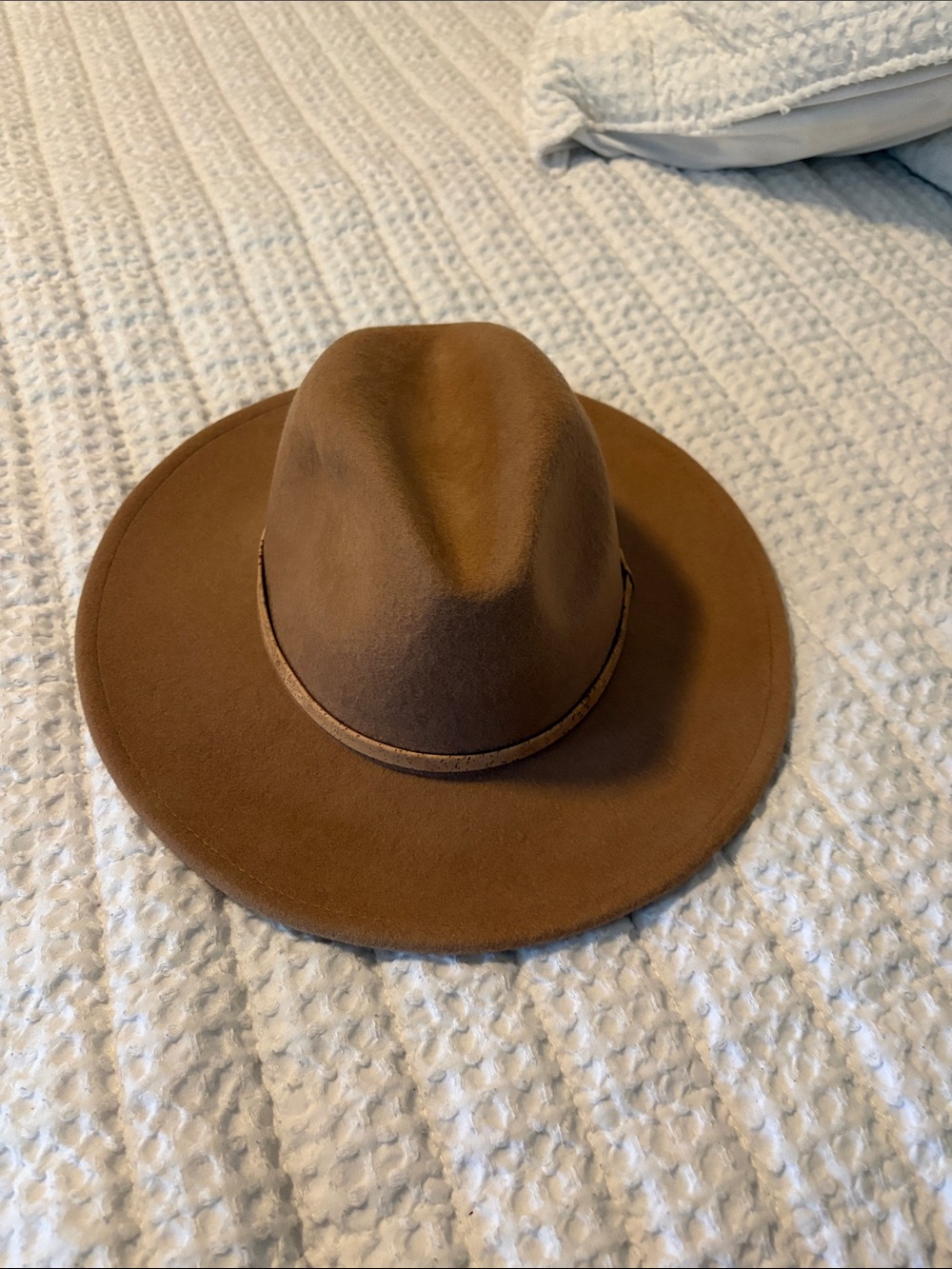 tentree Brown Wide-Brim Felt festival Hat